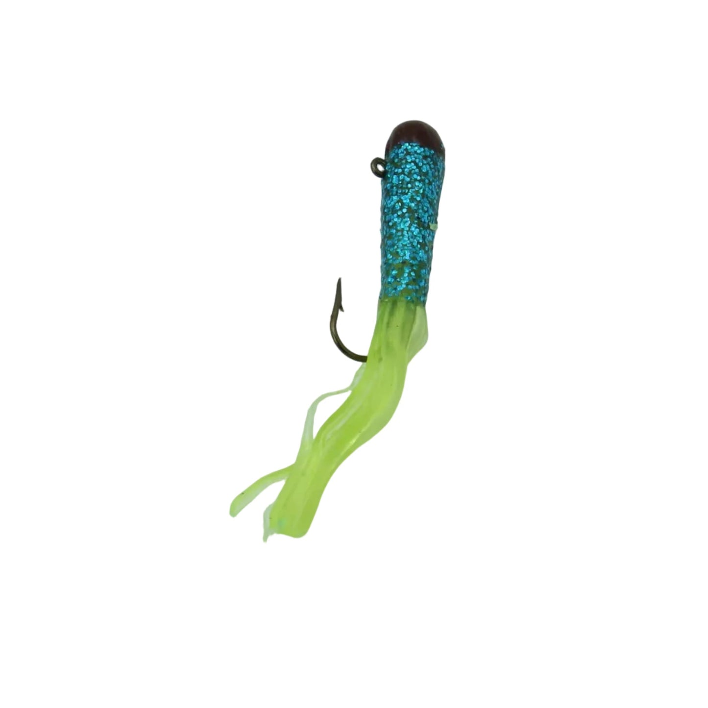 Mini Tube 1.9” prémonté (paquet de 5) – Jig 1/32 ou 1/16 oz pour doré, truite et perchaude