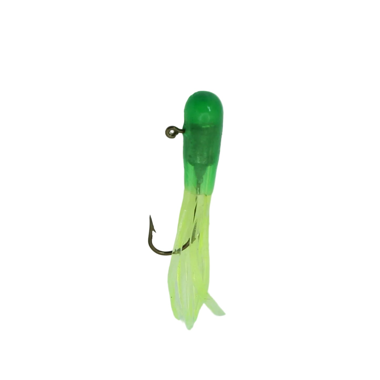 Mini Tube 1.9” prémonté (paquet de 5) – Jig 1/32 ou 1/16 oz pour doré, truite et perchaude