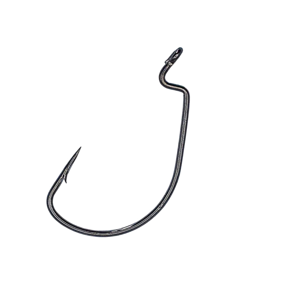 Hameçon Texan Offset YanHook’s – Weedless plombé ou non