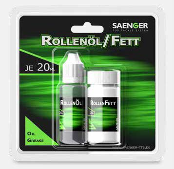 Saenger Reel Oil and Grease Set – 2 x 20 ml